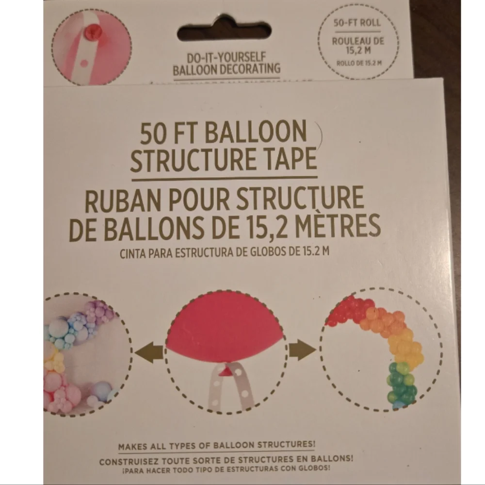 Balloon Structure Tape - 50 ft Roll